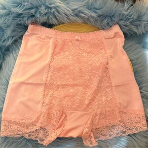 Rhonda Shear NEW Blush Pink Pinup Retro Style High Waisted Panties XL